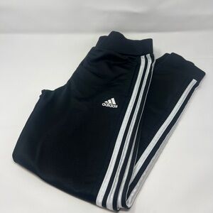 Adidas Black and White Iconic Stripes joggers